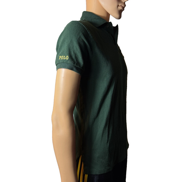 Polo Ralph Lauren Shirt Men’s Small Green Custom Fit - Picture 4 of 8